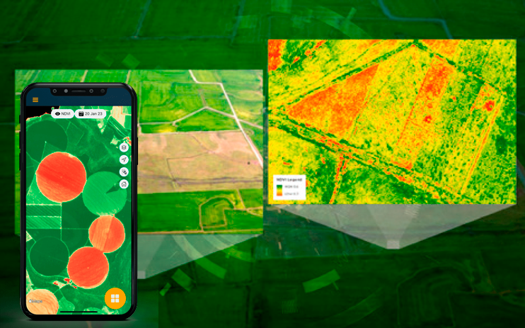 aplicativo para agronegócio farms agricultura mapas de satélite previsão do tempo medição de área polígonos ndvi