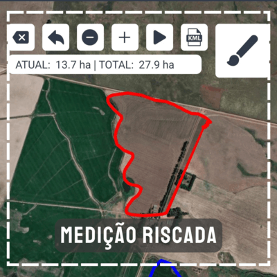 aplicativo para agronegócio farms agricultura mapas de satélite previsão do tempo medição de área polígonos ndvi