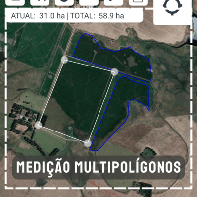 aplicativo para agronegócio farms agricultura mapas de satélite previsão do tempo medição de área polígonos ndvi