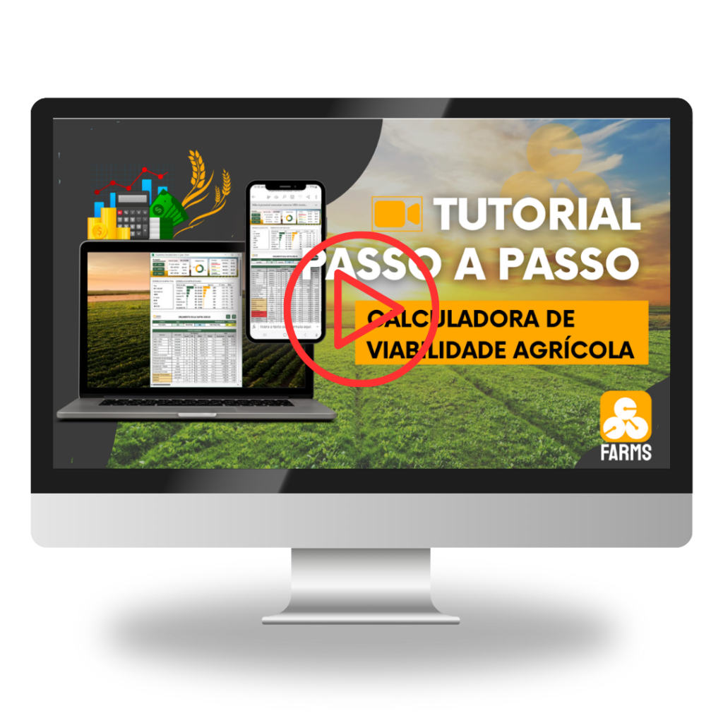 Produtor rural agrícola agro agronomia agricultura planilha de viabilidade calculadora de custo agrícola orçamento